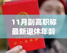 揭秘副高职称最新退休年龄，小红书热议的退休生活规划指南（11月新规定）