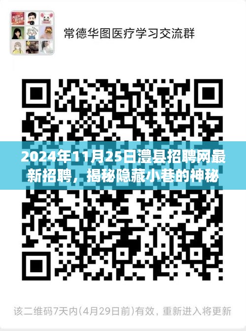 揭秘隐藏小巷的神秘小店，澧县招聘网最新招聘信息探秘之旅（日期标注）