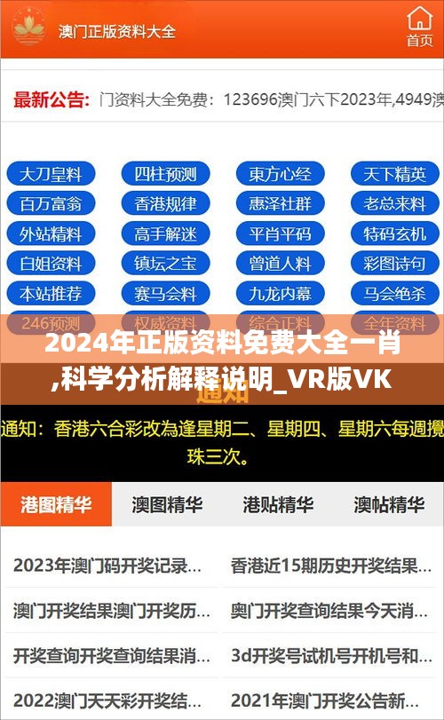 2024年正版资料免费大全一肖,科学分析解释说明_VR版VKY9.72