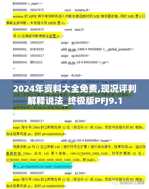 2024年资料大全免费,现况评判解释说法_终极版PFJ9.1