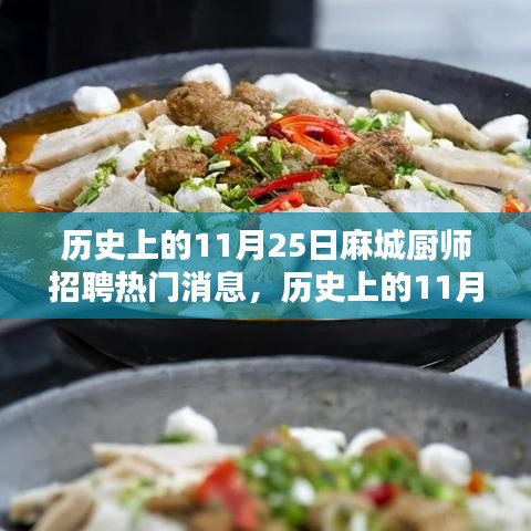 历史上的11月25日麻城厨师招聘热门消息，历史上的11月25日麻城厨师招聘热门消息全面评测与介绍