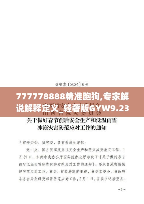 777778888精准跑狗,专家解说解释定义_轻奢版GYW9.23