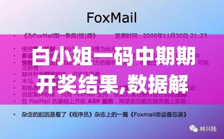 白小姐一码中期期开奖结果,数据解析引导_跨界版PKM9.45