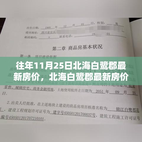 北海白鹭郡房价查询指南，揭秘往年11月25日最新房价信息