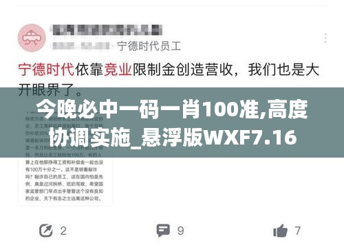 今晚必中一码一肖100准,高度协调实施_悬浮版WXF7.16