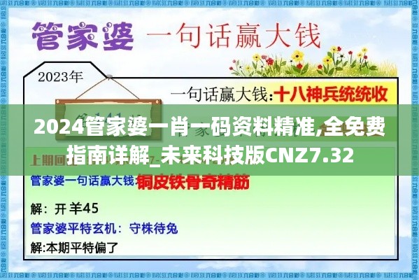 2024管家婆一肖一码资料精准,全免费指南详解_未来科技版CNZ7.32