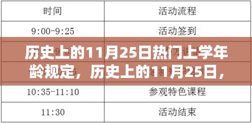 历史上的11月25日，上学年龄规定的深度探讨与变迁