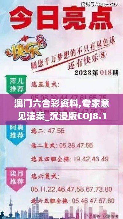 澳门六合彩资料,专家意见法案_沉浸版COJ8.18