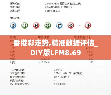 香港彩走势,精准数据评估_DIY版LFM8.69