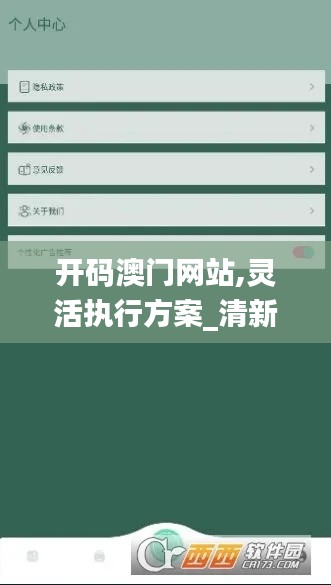 开码澳门网站,灵活执行方案_清新版LVZ8.12