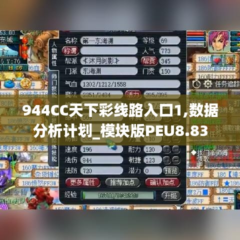 944CC天下彩线路入口1,数据分析计划_模块版PEU8.83