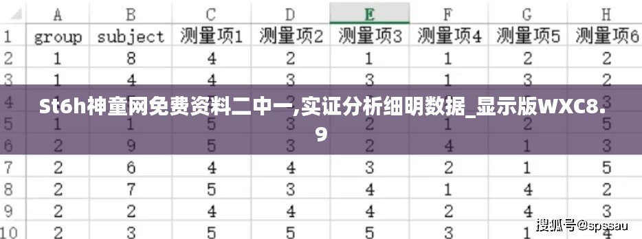 St6h神童网免费资料二中一,实证分析细明数据_显示版WXC8.9