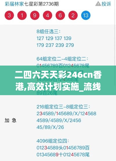 二四六天天彩246cn香港,高效计划实施_流线型版IOP8.13