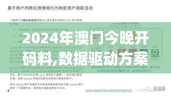 2024年澳门今晚开码料,数据驱动方案_云端共享版ATZ8.15