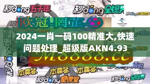 2024一肖一码100精准大,快速问题处理_超级版AKN4.93