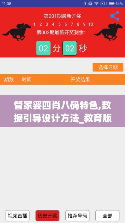 管家婆四肖八码特色,数据引导设计方法_教育版YQH8.9