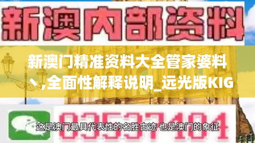 新澳门精准资料大全管家婆料丶,全面性解释说明_远光版KIG4.83