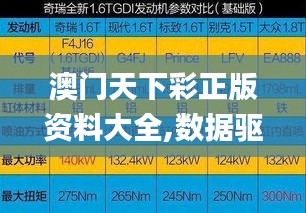 澳门天下彩正版资料大全,数据驱动方案_七天版JBO8.68