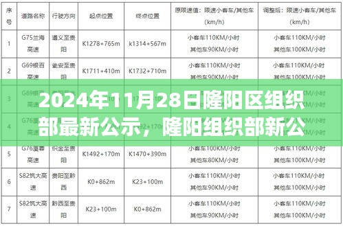 隆阳组织部最新公示激励人心，学习变化，自信成就未来之路