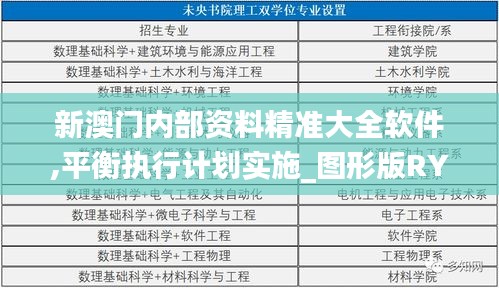 新澳门内部资料精准大全软件,平衡执行计划实施_图形版RYG30.139