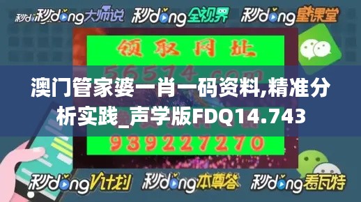 澳门管家婆一肖一码资料,精准分析实践_声学版FDQ14.743