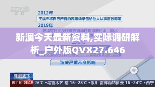 新澳今天最新资料,实际调研解析_户外版QVX27.646