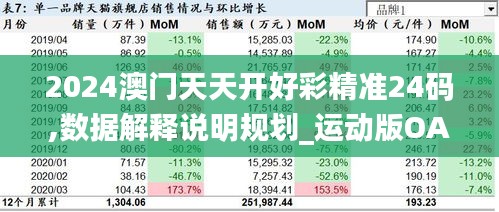 2024澳门天天开好彩精准24码,数据解释说明规划_运动版OAT36.566