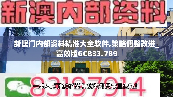 新澳门内部资料精准大全软件,策略调整改进_高效版GCB33.789