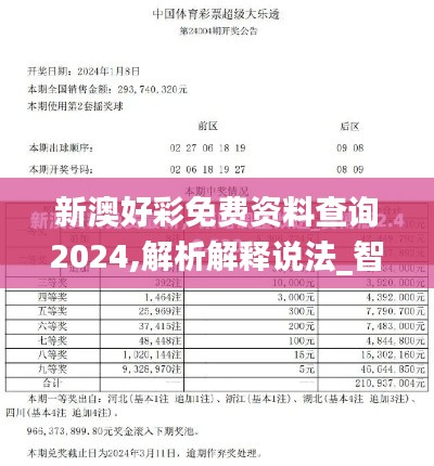 新澳好彩免费资料查询2024,解析解释说法_智慧共享版IHG36.928