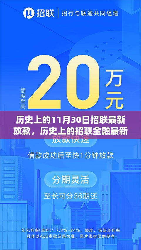 聚焦11月30日，招联金融最新放款动态回顾与解析