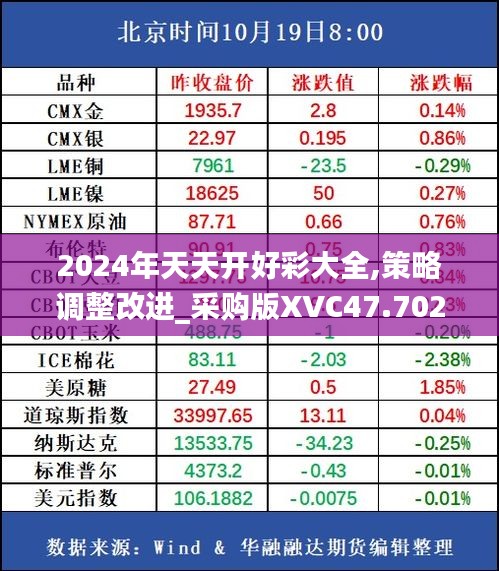 2024年天天开好彩大全,策略调整改进_采购版XVC47.702