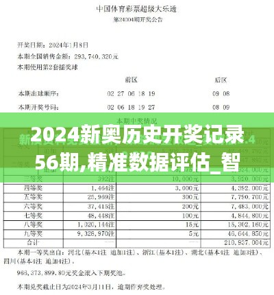 2024新奥历史开奖记录56期,精准数据评估_智慧版TMO83.827