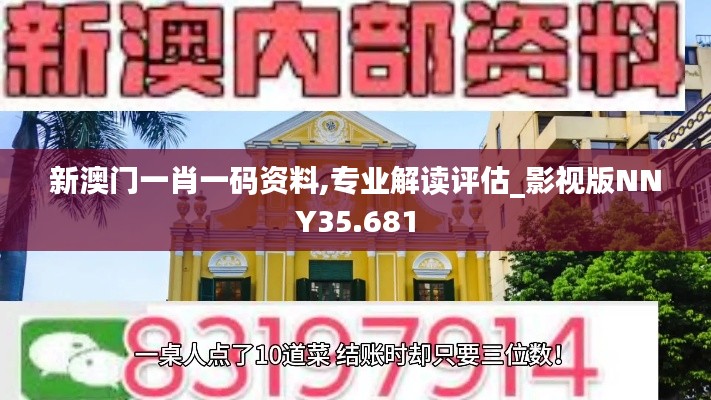 新澳门一肖一码资料,专业解读评估_影视版NNY35.681