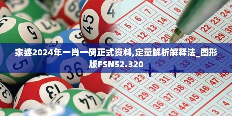 家婆2024年一肖一码正式资料,定量解析解释法_图形版FSN52.320