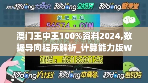 澳门王中王100%资料2024,数据导向程序解析_计算能力版WIU89.293