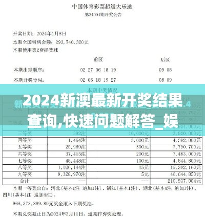 2024新澳最新开奖结果查询,快速问题解答_娱乐版EGK45.787