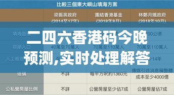 二四六香港码今晚预测,实时处理解答计划_见证版HRW16.370