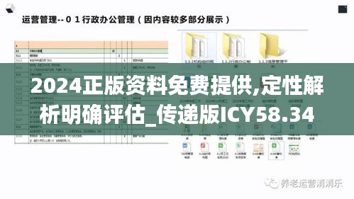 2024正版资料免费提供,定性解析明确评估_传递版ICY58.346