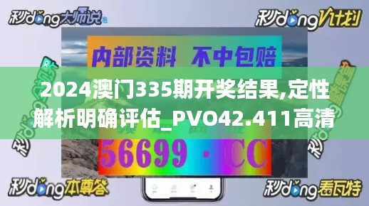 2024澳门335期开奖结果,定性解析明确评估_PVO42.411高清晰度版