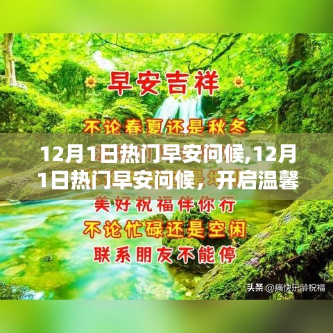 温馨启航，12月1日热门早安问候，开启美好一天