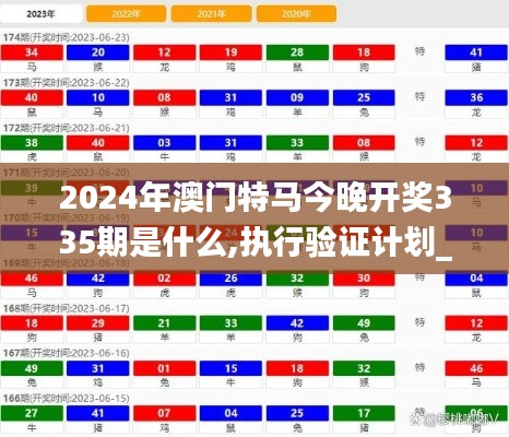 2024年澳门特马今晚开奖335期是什么,执行验证计划_UTQ87.289未来版