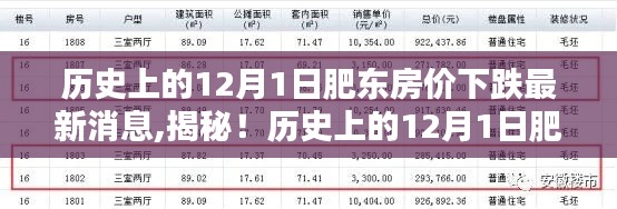 揭秘肥东房价下跌内幕，历史上的12月1日惊现房价下滑最新动态