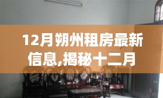 揭秘十二月朔州租房宝藏，小巷深处的房源与独特小店故事