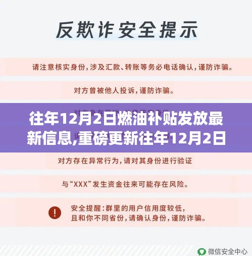 往年12月2日燃油补贴发放最新信息全解析，你需要知道的所有细节