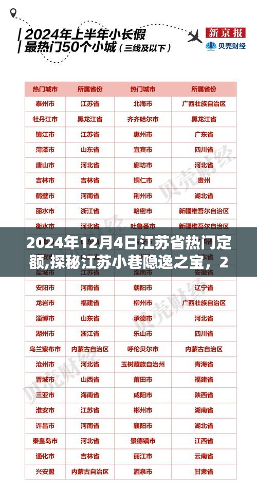 探秘江苏小巷隐逸之宝，2024年12月4日热门定额下的独特风味小店揭秘