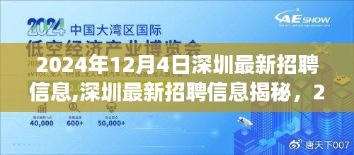 2024年12月4日深圳最新招聘信息揭秘与职业前景展望