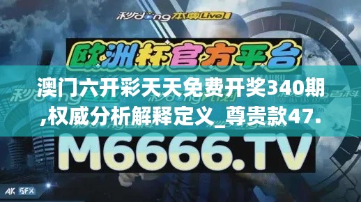 澳门六开彩天天免费开奖340期,权威分析解释定义_尊贵款47.259-5