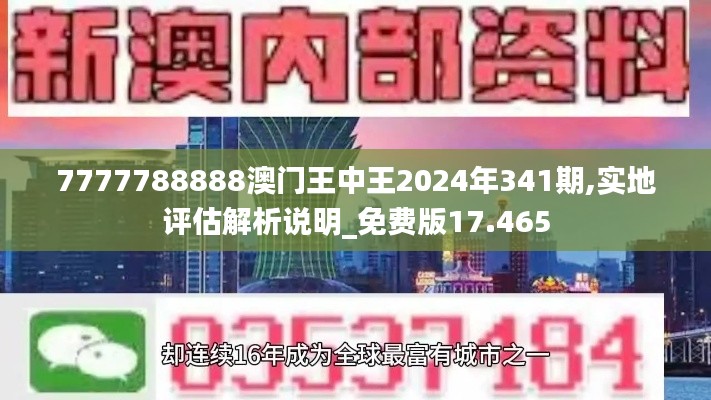 7777788888澳门王中王2024年341期,实地评估解析说明_免费版17.465