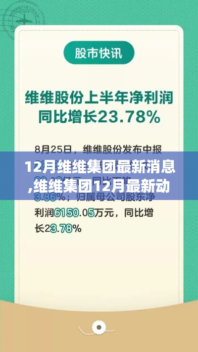 维维集团12月最新动态解读，迈向成功的行动指南与步伐跟随策略