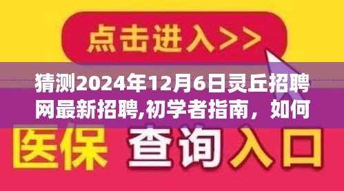 『2024年12月6日灵丘招聘网最新招聘详解，初学者指南与申请流程』